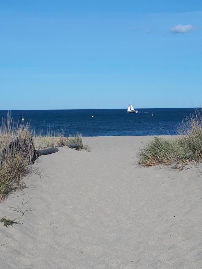 Appart Avec Terrasse Et Magnifique Vue Sur La Mer Le Barcarès Exterior foto